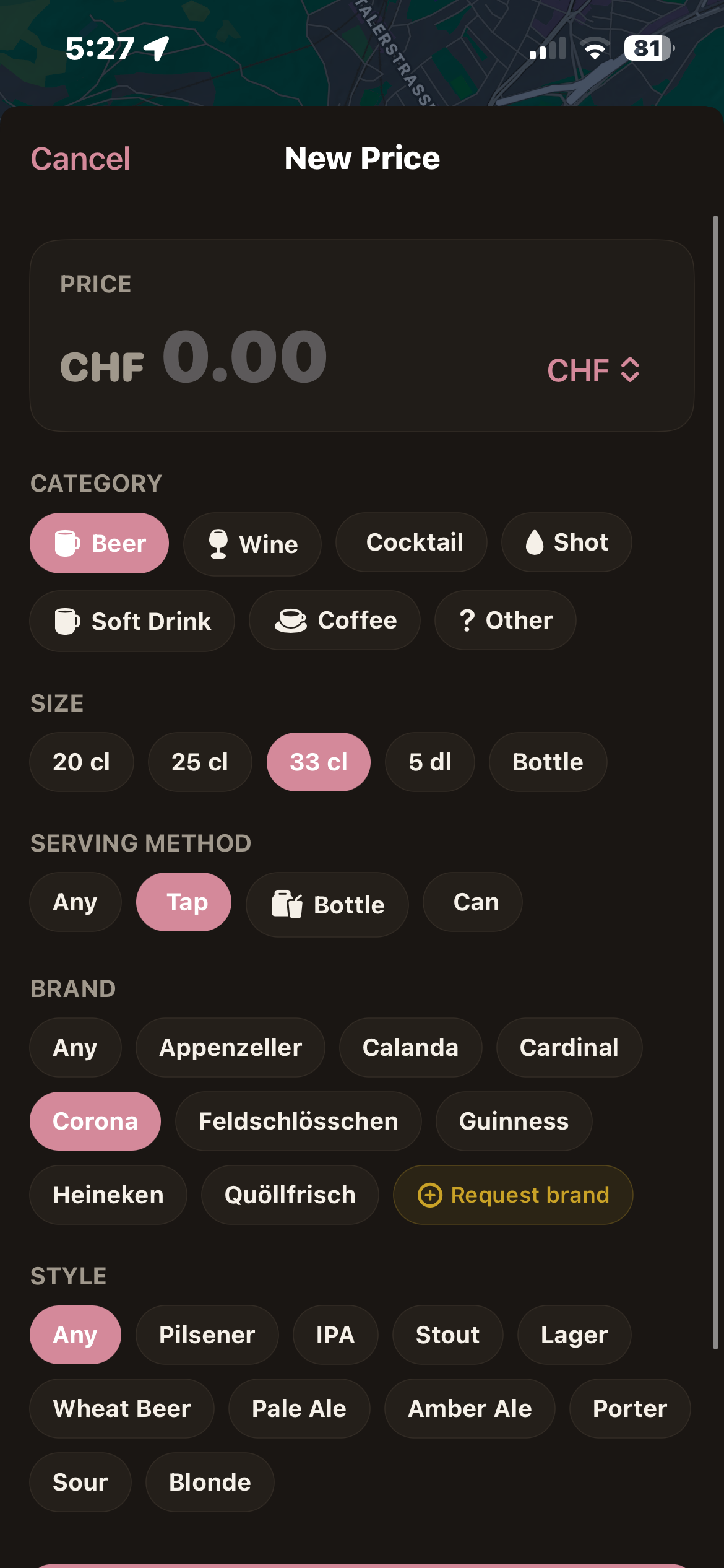 Add Price