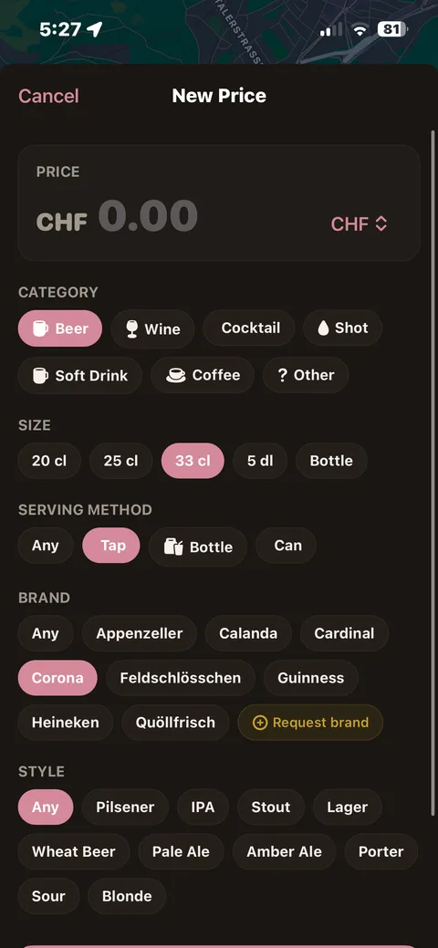 Add Price