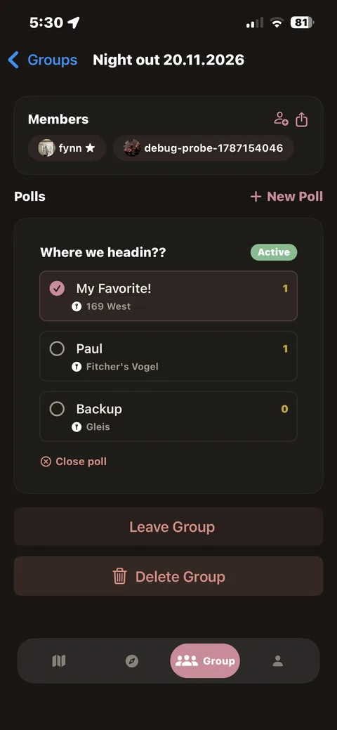Group Polls